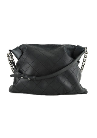 Vintage Paris-Edinburgh Front Zip Hobo Bag