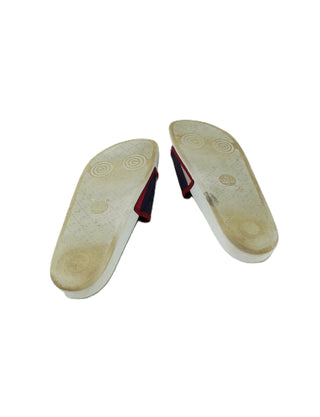 Sylvie Stripe Logo Pursuit Slide Sandals