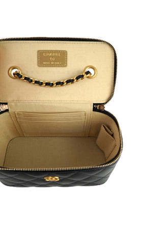 Small Pearl Crush Vanity Case Bag