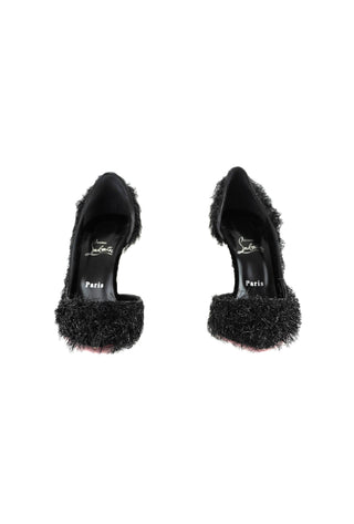 Fuzzy Half D'Orsay Pumps