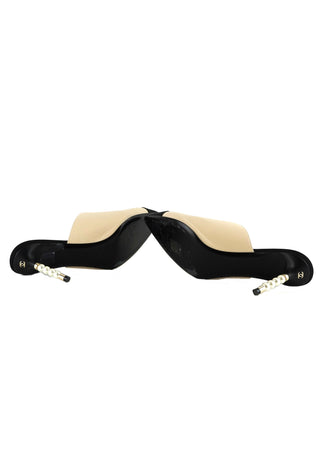 Interlocking CC Logo Peal Mules