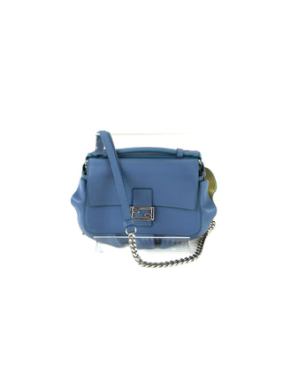 Vitello Dolce Waves Tri-Color Micro Double Baguette Bag