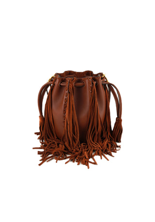 Fringed Bucket Bag