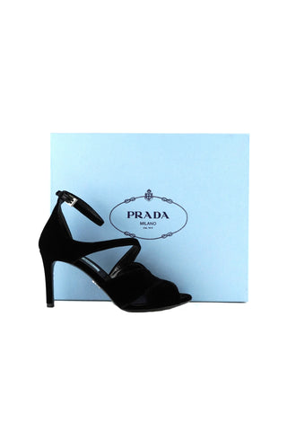Peep Toe Criss-Cross Heels