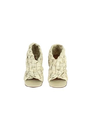 Textured Leather Sandals