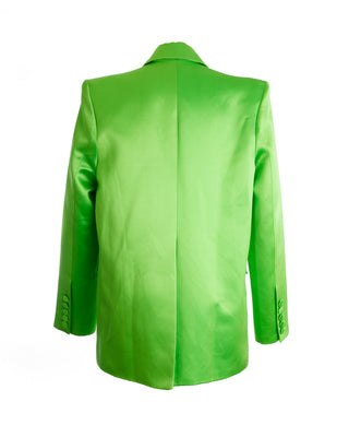 Carlton Cotton and Silk Satin Blazer