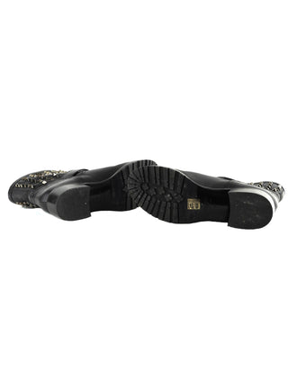 Rockstud Biker Boots