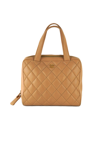 Vintage Surpique Bowler Bag