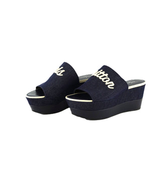 Wedge Slide Sandals