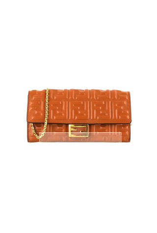 Baguette Continental Wallet with Chain Bag