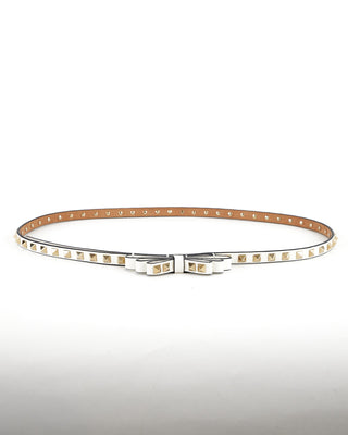 Skinny Patent Leather Belt