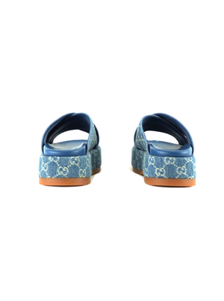 Angelina Crisscross Platform Sandals