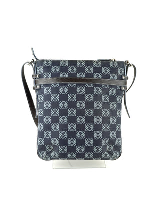 Anagram Crossbody Messenger Bag