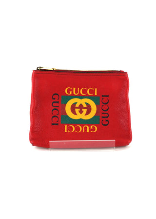Logo Portfolio Pouch Clutch