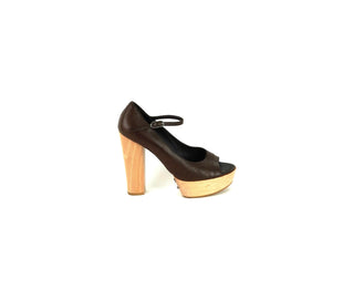 Peep-Toe Platform Pumps