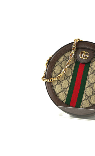 Ophidia Mini GG Round Shoulder Bag
