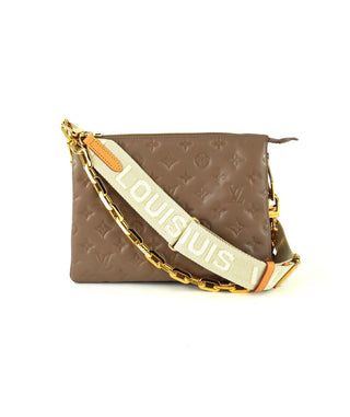 LV Monogram Embossed Coussin PM Bag