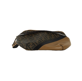 Diagonal Bi-Color Belt Bag
