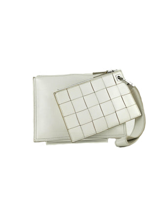 Maxi Weave Cassette Wristlet Bag