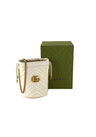 Matelasse Mini GG Marmont Bucket Bag