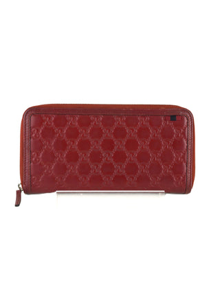 Guccissima Zip Around Wallet
