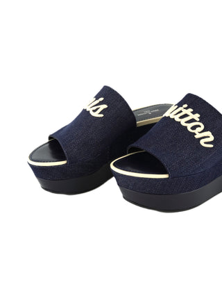 Wedge Slide Sandals