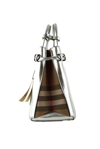 House Check Medium Banner Tote Bag
