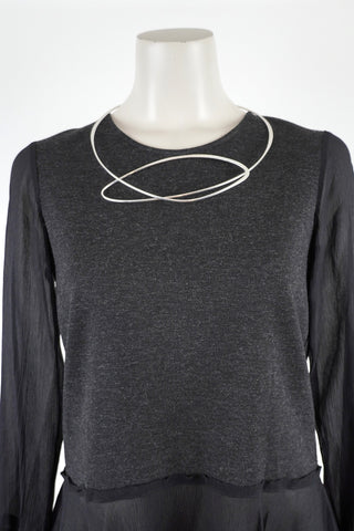 Sterling Loop Necklace