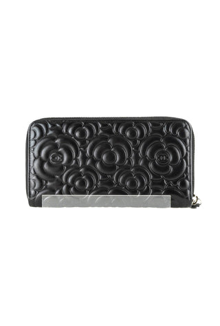Camellia Zip-Around Wallet