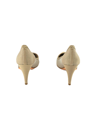 Point Toe Mesh Pumps