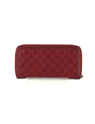 Guccissima Zip Around Wallet