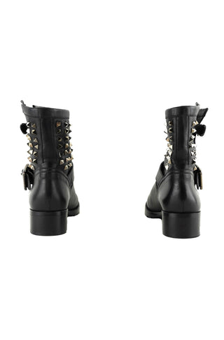 Rockstud Biker Boots