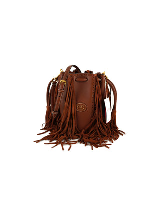 Fringed Bucket Bag