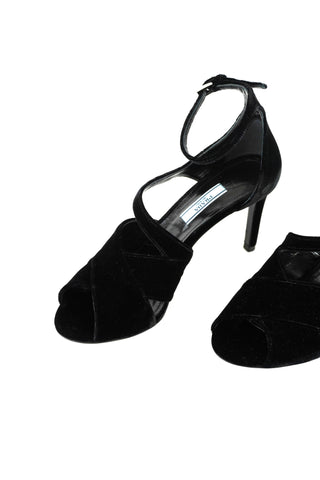 Peep Toe Criss-Cross Heels