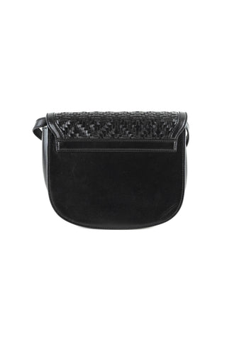 Kaia Woven Satchel Bag