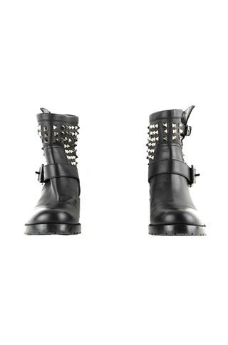 Rockstud Biker Boots