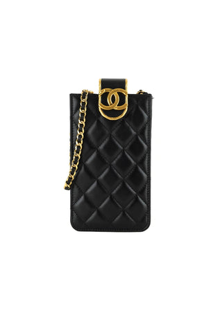 Phone Holder with Chain Bag