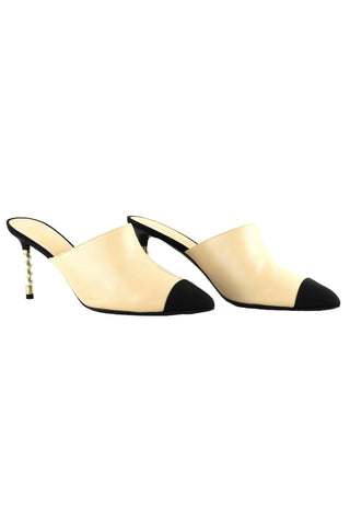 Interlocking CC Logo Peal Mules
