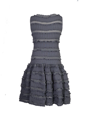 Wool Mid-Length Dress