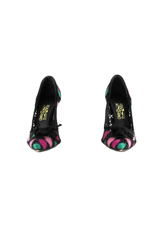 Erin Lace Colorblock Pumps