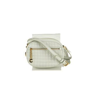 Quilted Small C Charm Bag