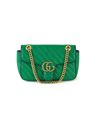 Leather Marmont Small Bag