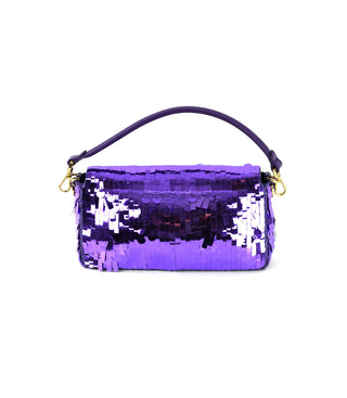 Sequin Baguette Bag