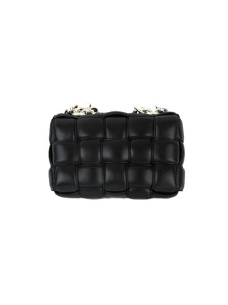 Maxi Intreccio Padded Chain Cassette Crossbody Bag