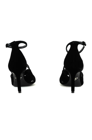 Peep Toe Criss-Cross Heels