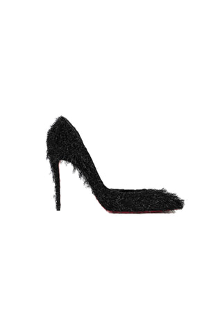 Fuzzy Half D'Orsay Pumps