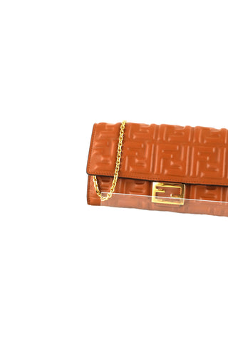 Baguette Continental Wallet with Chain Bag