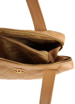 Vintage Surpique Bowler Bag
