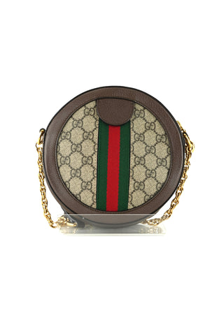 Ophidia Mini GG Round Shoulder Bag