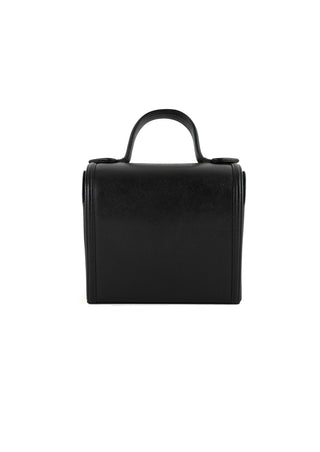 Vintage Heart-Shaped Top-Handle Vanity Bag